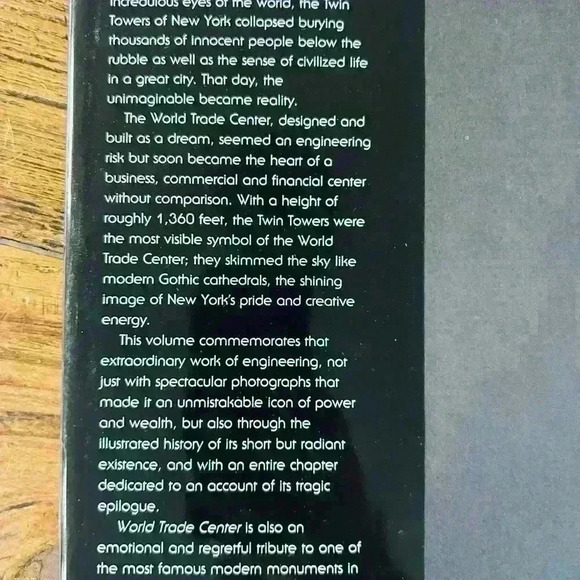 WORLD TRADE CENTER Giants that Defied the Sky book - Picture 2 of 5